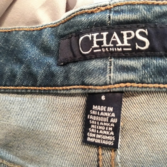 Chaps denim skirt - Picture 2 of 4